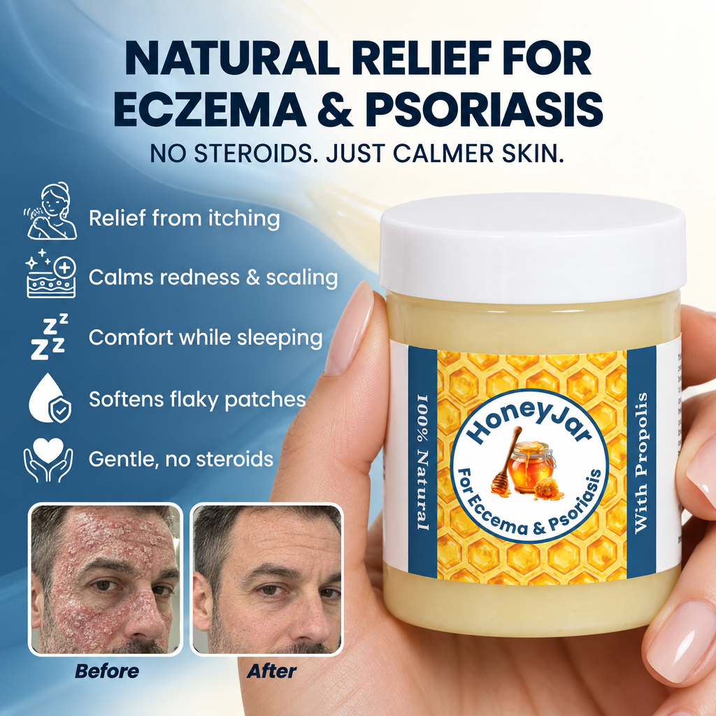 HoneyJar - Steroid Free Balm for Eczema & Psoriasis