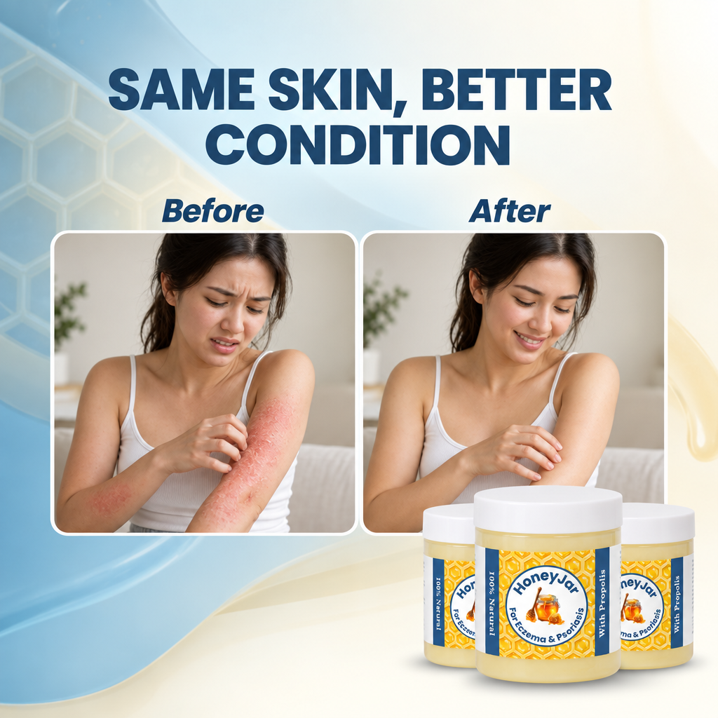HoneyJar - Steroid Free Balm for Eczema & Psoriasis