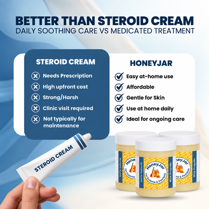 HoneyJar - Steroid Free Balm for Eczema & Psoriasis